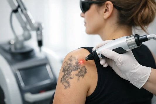 Miten picolaser poistaa vanhan tatuoinnin?