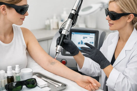 Opas tatuoinnin poistoprosessiin laserilla